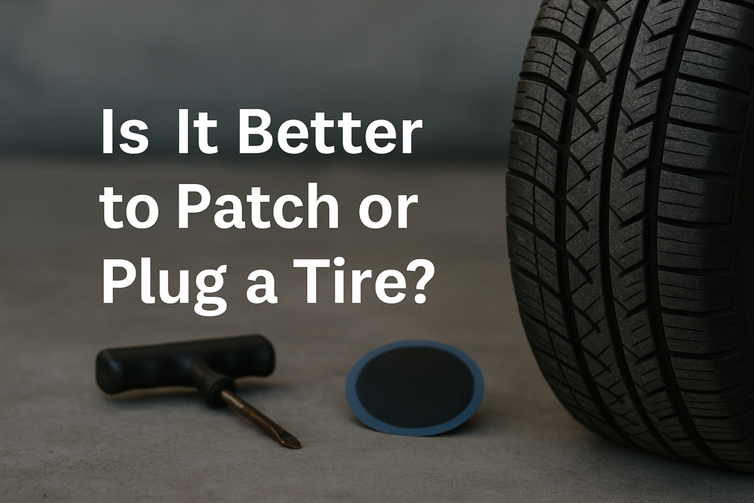 Is It Better to Patch or Plug a Tire