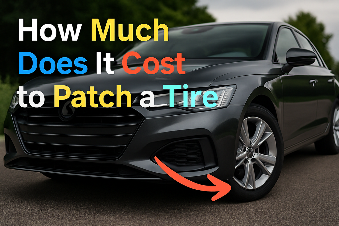 How Much It Costs to Patch a Tire