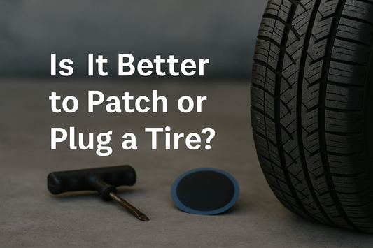 Is It Better to Patch or Plug a Tire